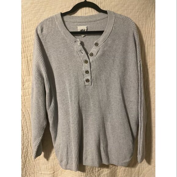 Aerie Henley Sweater - Picture 1 of 5